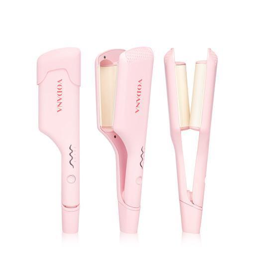 Triple Flow Wave Iron Pink Vanilla 32mm, VODANA VODANA Hair Styling Irons