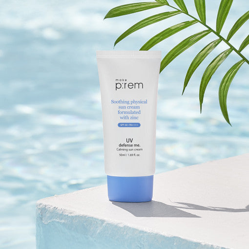 UV Defense Me. Calming Sun Cream SPF 50+ PA++++ 50ml, make p:rem make p:rem Sun Cream