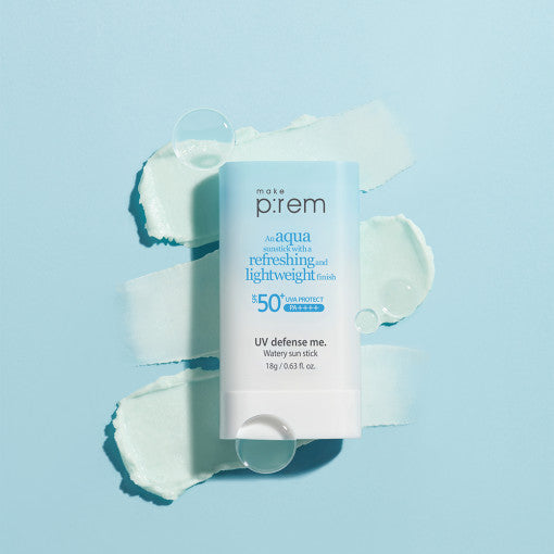 UV Defense Me. Watery Balm Sun Stick SPF50+ PA++++ 18g, make p:rem make p:rem Sun Stick