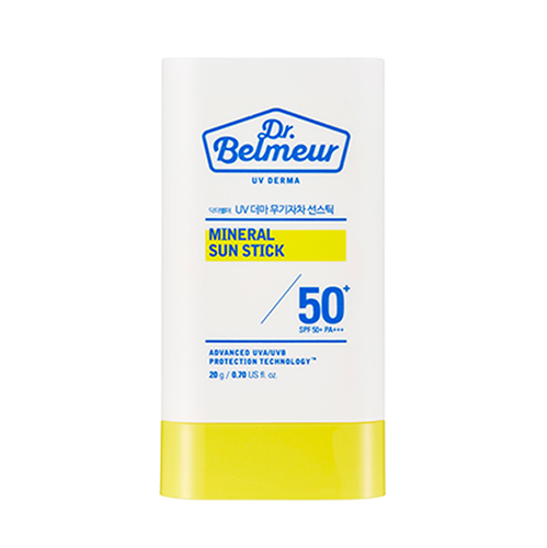 UV Derma Mineral Sun Stick SPF 50+ PA+++ 20g,Dr.Belmeur Dr.Belmeur Sun Stick