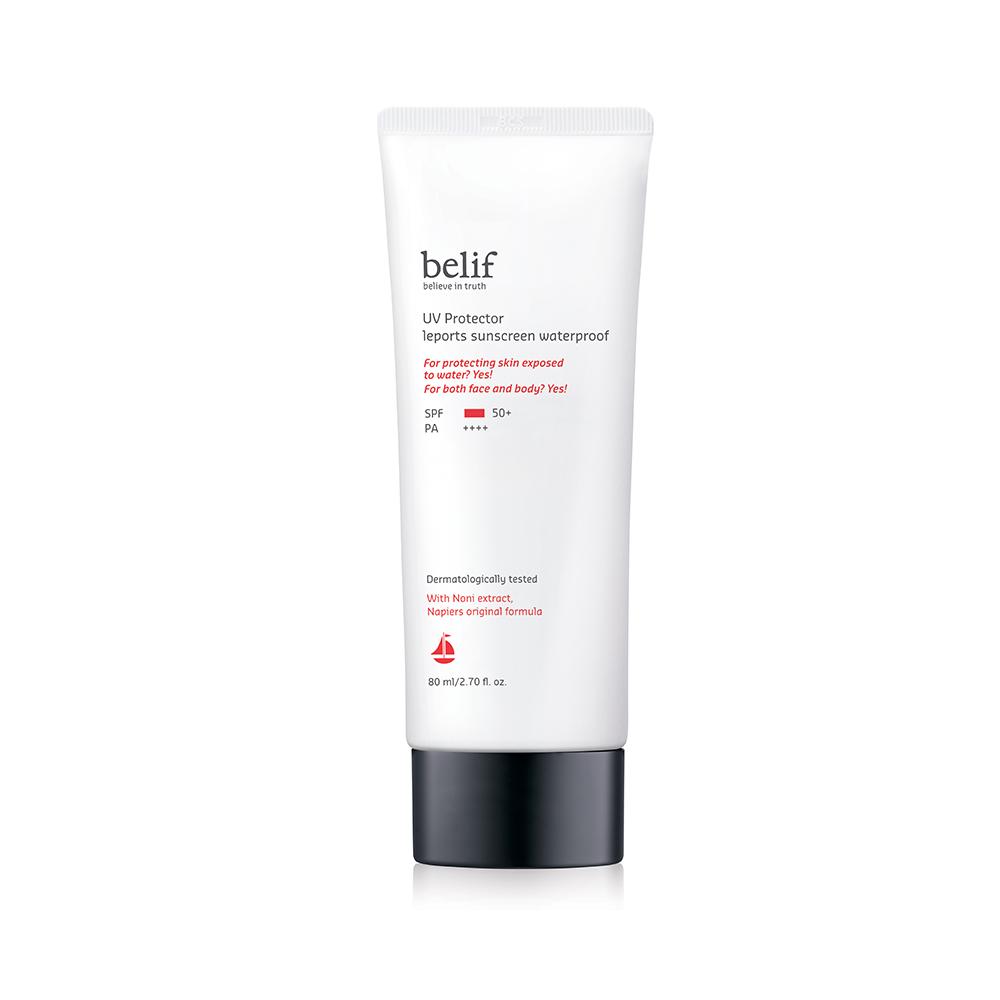 UV Protector Leports Waterproof (SPF50+/PA++++) 80ml, belif