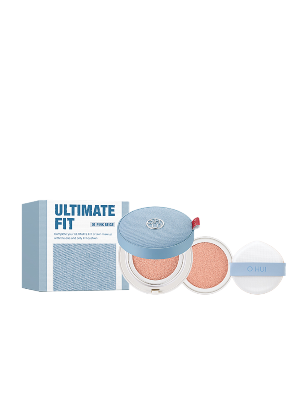Ultimate Fit Tone Up Jean Cushion 15g x 2ea (SPF 35/PA++) #Pink Beige, O HUI