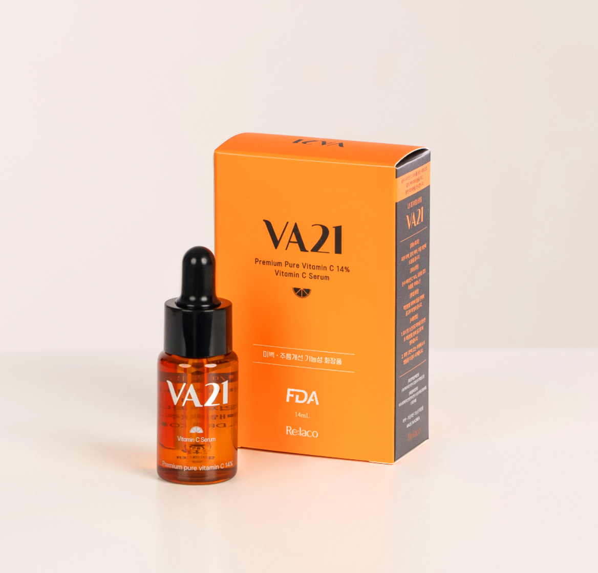VA21 PREMIUM PURE VITAMIN C SERUM 14ml, Relaco Relaco Ampoule