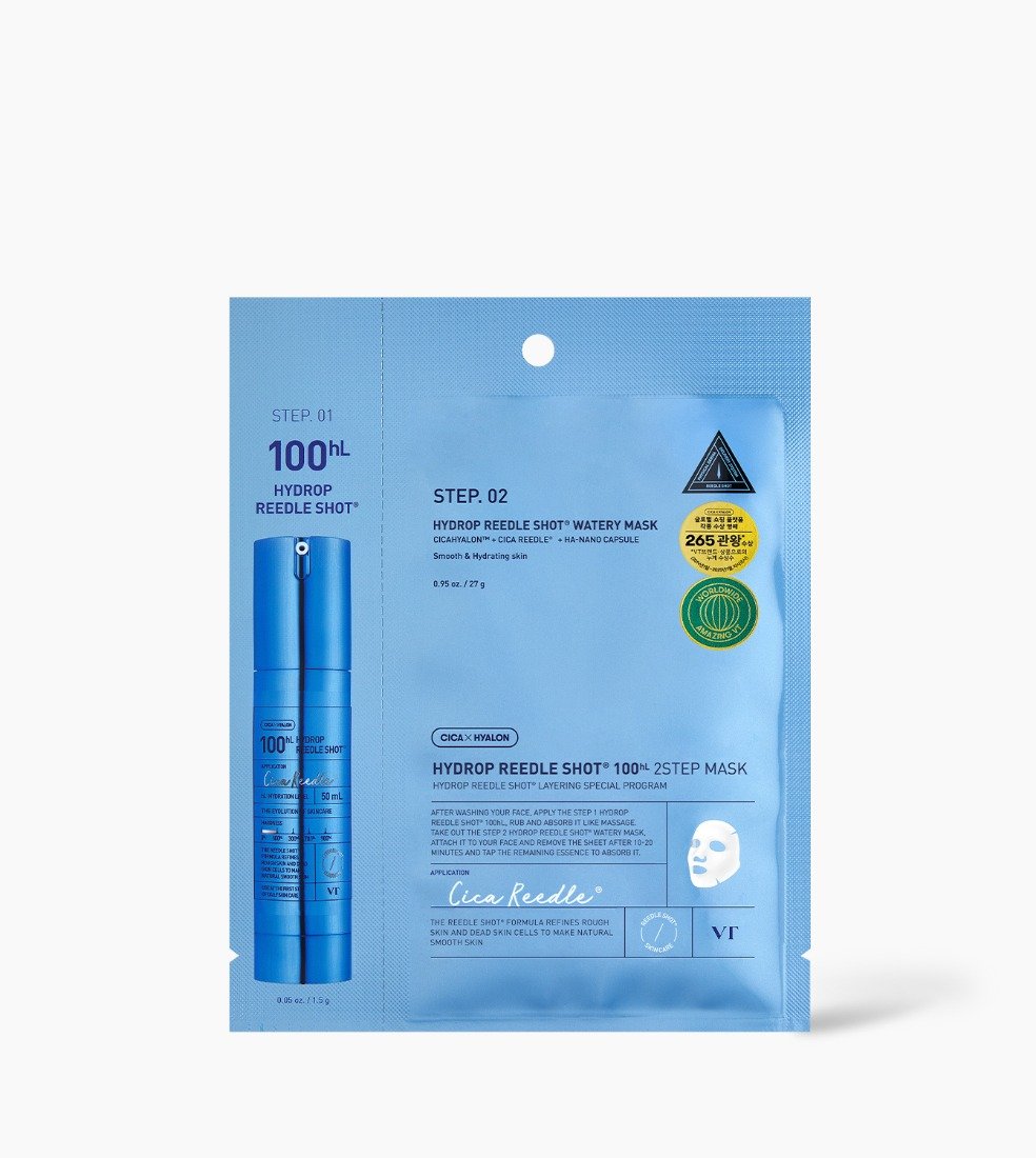 VT Hydrop Reedle Shot 300hL 2 Step Mask 1.5g+27g X 5ea