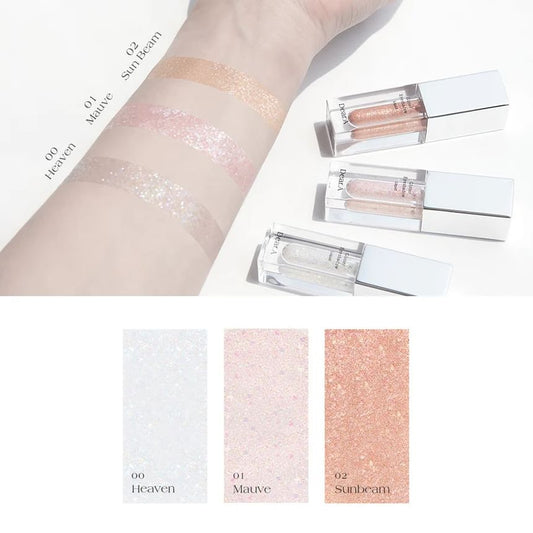 Vegan Glitter Eyeshadow 1.4g (2colors), Dear.A