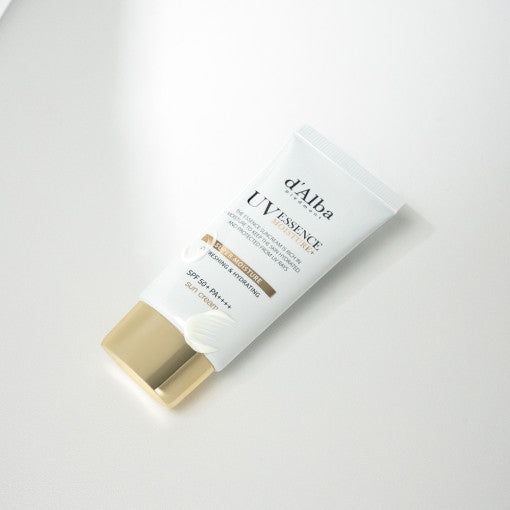 Vegan Super Moisture Essence Sun Cream SPF 50+ PA++++ 50ml, d'Alba d'Alba Sunscreen