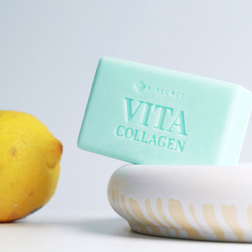 Vita Collagen Whitening Bar 110g, K-SECRET K-SECRET Soap