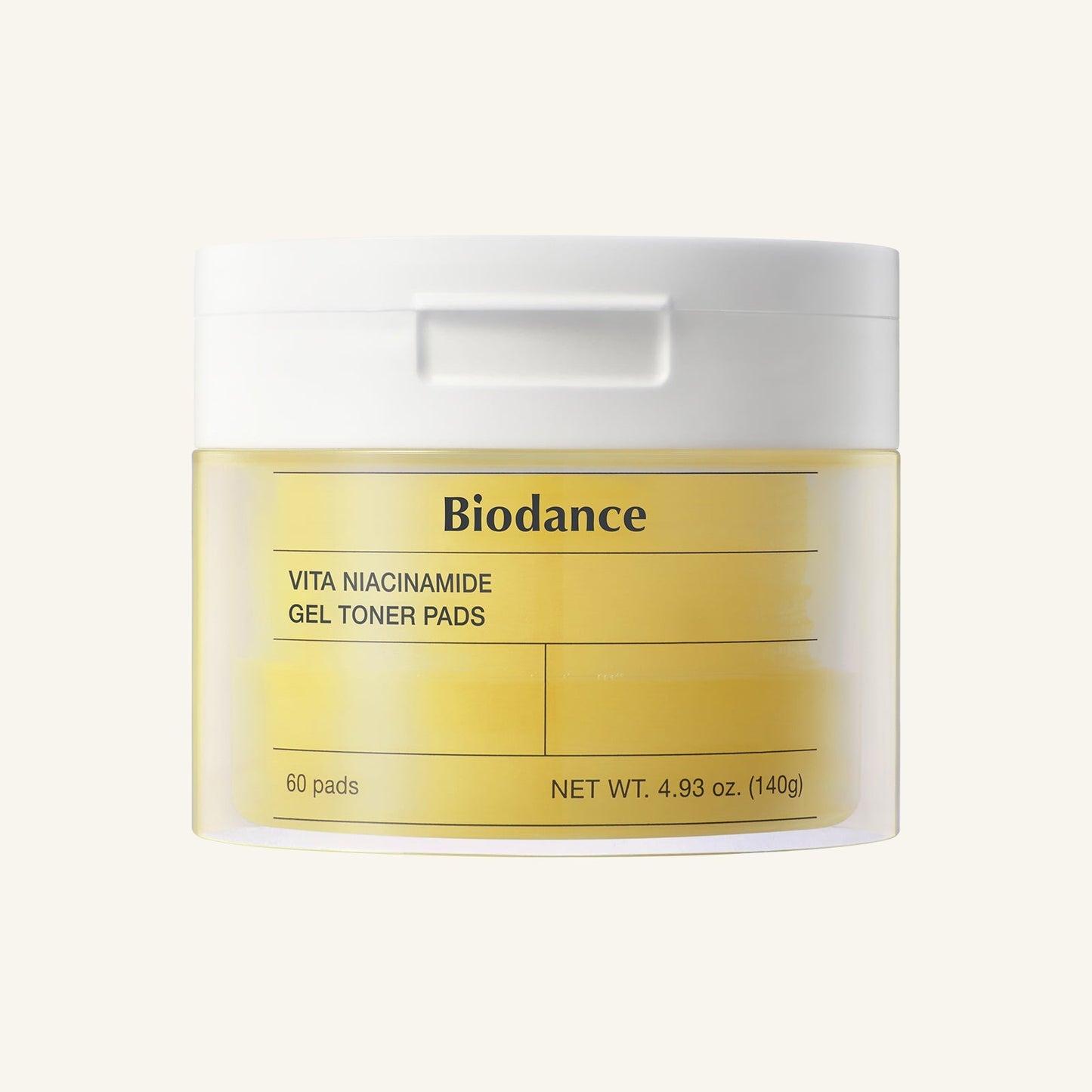 Vita Niacinamide Gel Toner Pads 140g/60ea, Biodance Biodance Toner Pad