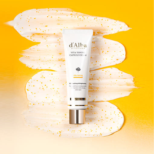 Vita Toning Capsule Cream 55g (Tube), d'Alba