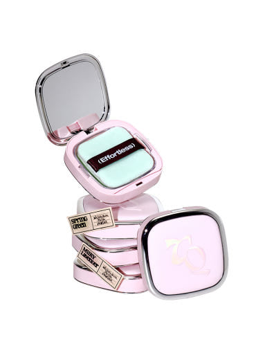 Water Color Petal Powder Pact 14g (2colors), tooq tooq Face Powder