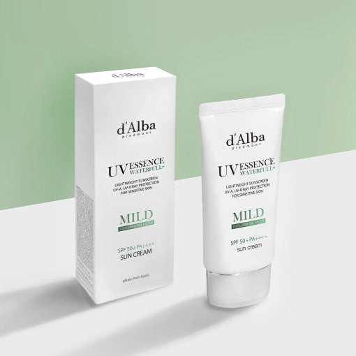 Waterfull Mild Sun Cream 50ml, d'Alba d'Alba Sunscreen
