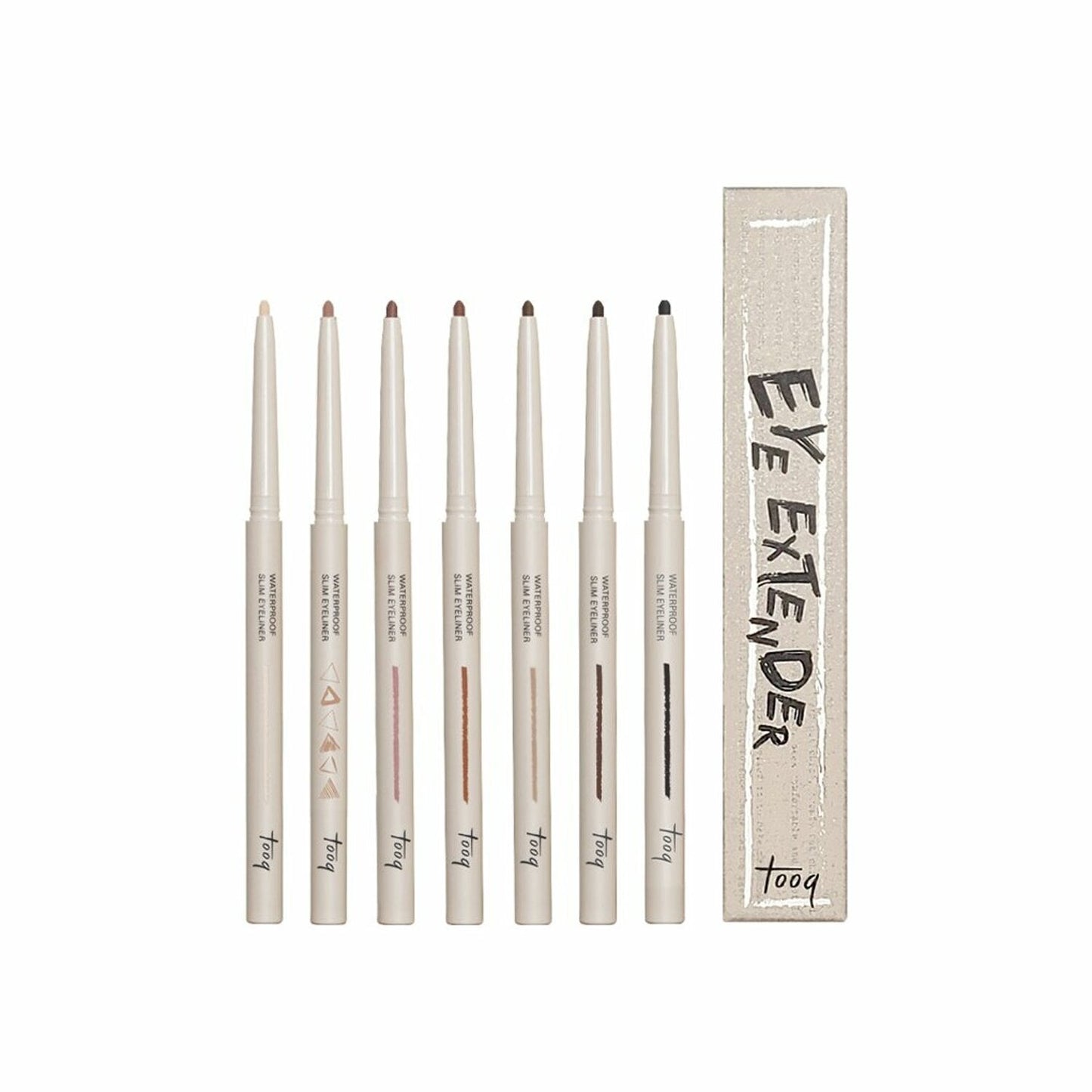 Waterproof Slim Eyeliner 0.12g, Tooq tooq Eyeliner