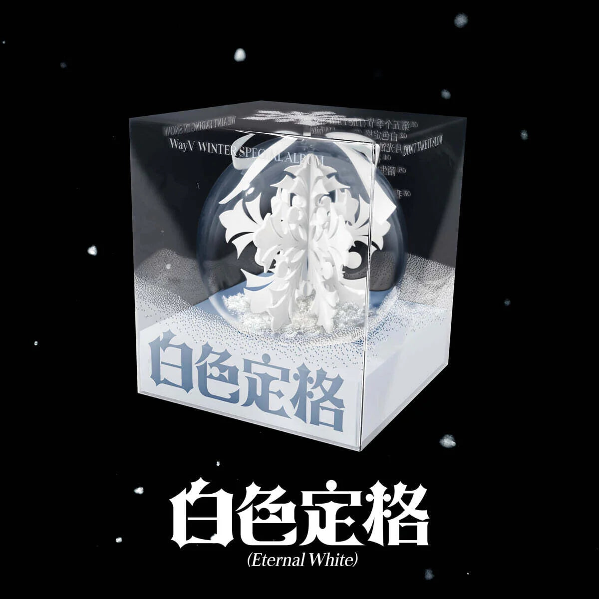 WayV - Winter Special Album Eternal White (Ornament Ver.) (Random Ver.) NCT Merch Set