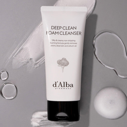 White Truffle Deep Clean Foam Cleanser 80ml, d'Alba d'Alba Cleansing Foam