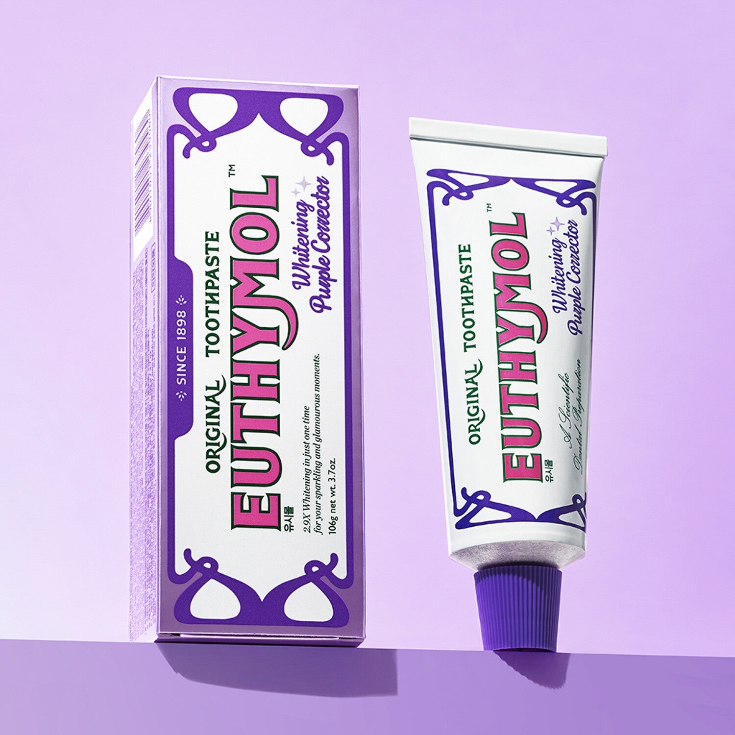 Whitening Purple Toothpaste 106g, EUTHYMOL EUTHYMOL Toothpaste