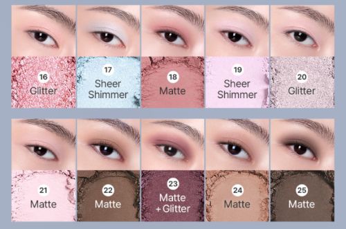 XL Eyeshadow Palette 17g #MOOD SHIFTER, 3CE