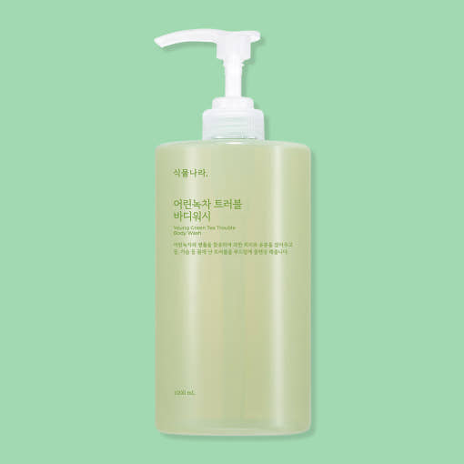 Young Green Tea Trouble Body Wash 1000ml, Shingmulnara Shingmulnara Body Wash