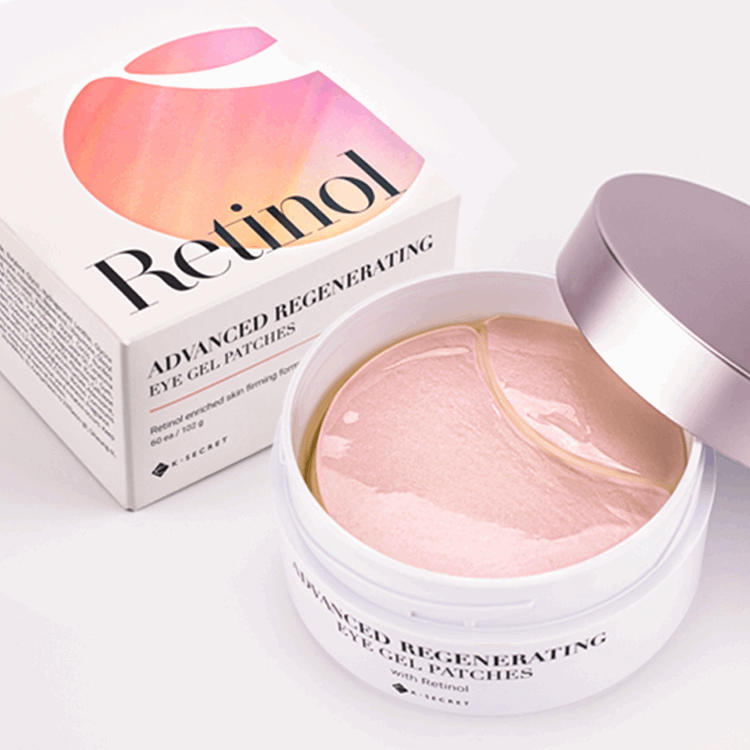 Advanced Regenerating Eye Gel Patches 60ea/102g #RETINOL, K-SECRET K-SECRET Eye Patches