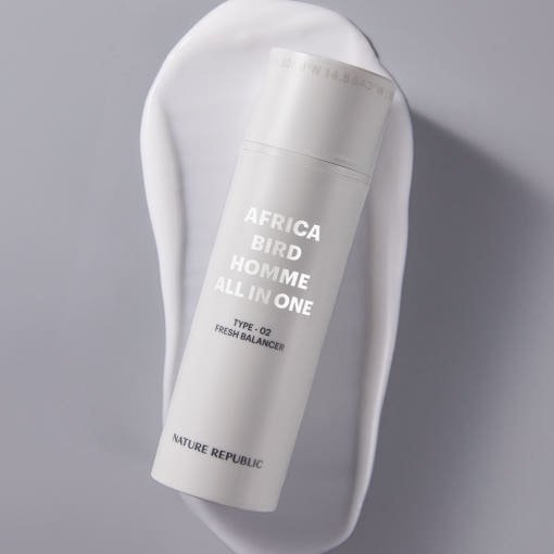 Africa Bird Homme All In One Fresh Balancer 150ml, NATURE REPUBLIC NATURE REPUBLIC All In One Lotion for Men