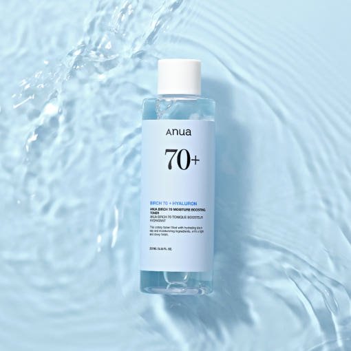 Birch 70 Moisture Boosting Toner 250ml, Anua Anua Hydrating Toner