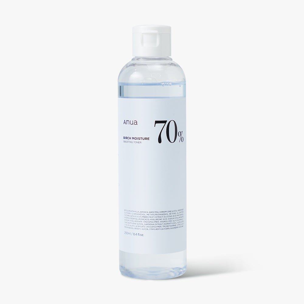 Birch 70 Moisture Boosting Toner 250ml, Anua Anua Hydrating Toner