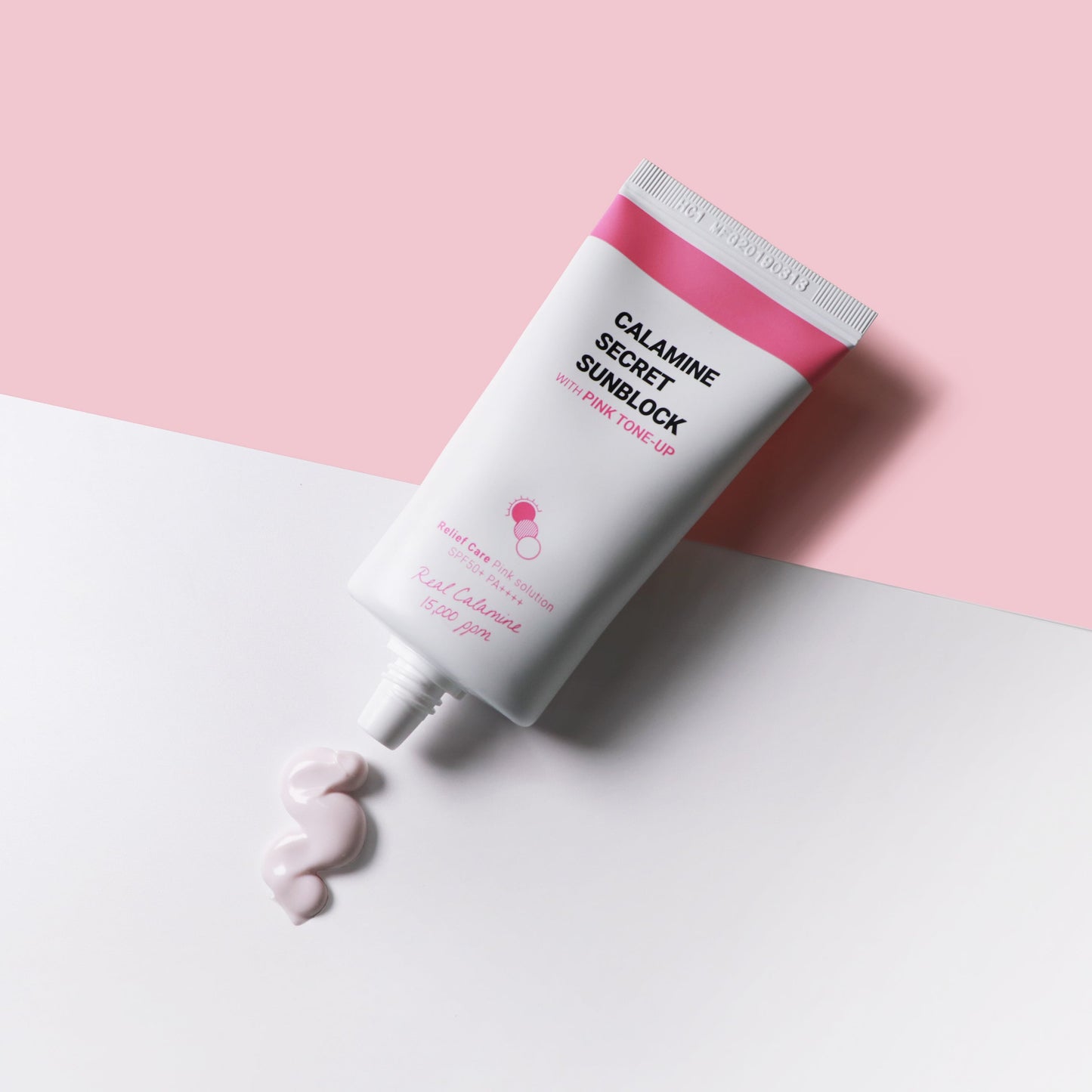Calamine Secret Sunblock With Pink Tone-Up (SPF50+ PA++++) 50ml, K-SECRET K-SECRET Sunscreen