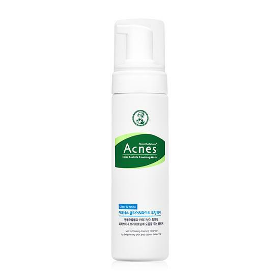 Clear and White Foaming Wash 150ml, Acnes Acnes Cleansing Foam