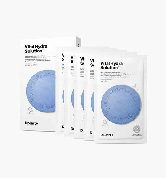 Dermask Vital Hydra Solution Value Pack 25g X 5ea, Dr.Jart+ Dr.Jart+ Sheet Mask