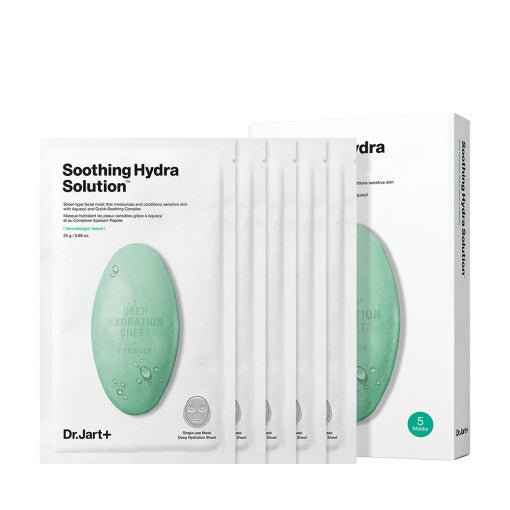 DERMASK WATER JET SOOTHING HYDRA SOLUTION 25g x 5ea, Dr.Jart+ Dr.Jart+ Sheet Mask