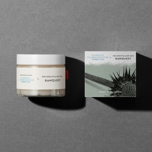 Echinacea Calming Moisture Toner Pad 190ml(60 sheets), RAWQUEST RAWQUEST Balancing Toner