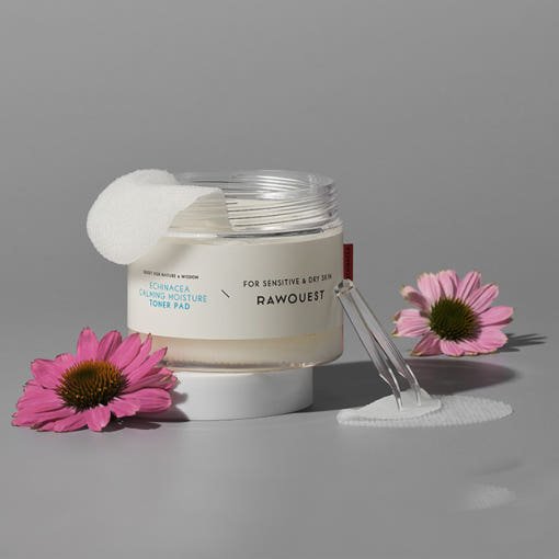 Echinacea Calming Moisture Toner Pad 190ml(60 sheets), RAWQUEST RAWQUEST Balancing Toner