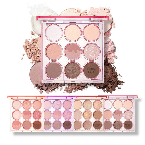 eye color palette 5.4g (4 Colors), AMUSE AMUSE Eyeshadow