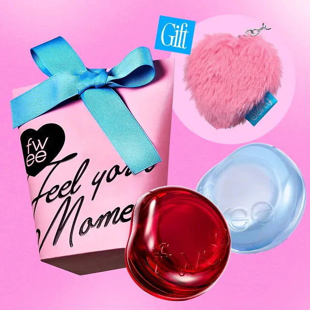fwee Pure Lip & Cheek Jelly Pot Duo (Keyring Mirror)-1