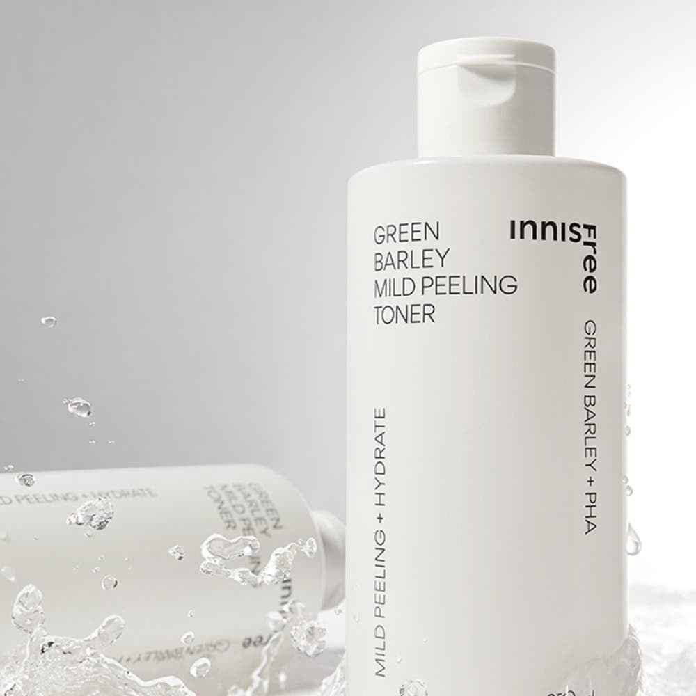 Green Barley Mild Peeling Toner 250ml, Innisfree Innisfree Hydrating Toner