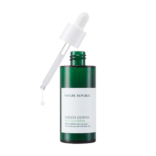 Green Derma Mild Cica Serum 50ml, NATURE REPUBLIC NATURE REPUBLIC Hydrating Serums