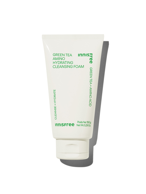 Green Tea Amino Hydrating Cleansing Foam 150g, Innisfree Innisfree Cleansing Foam