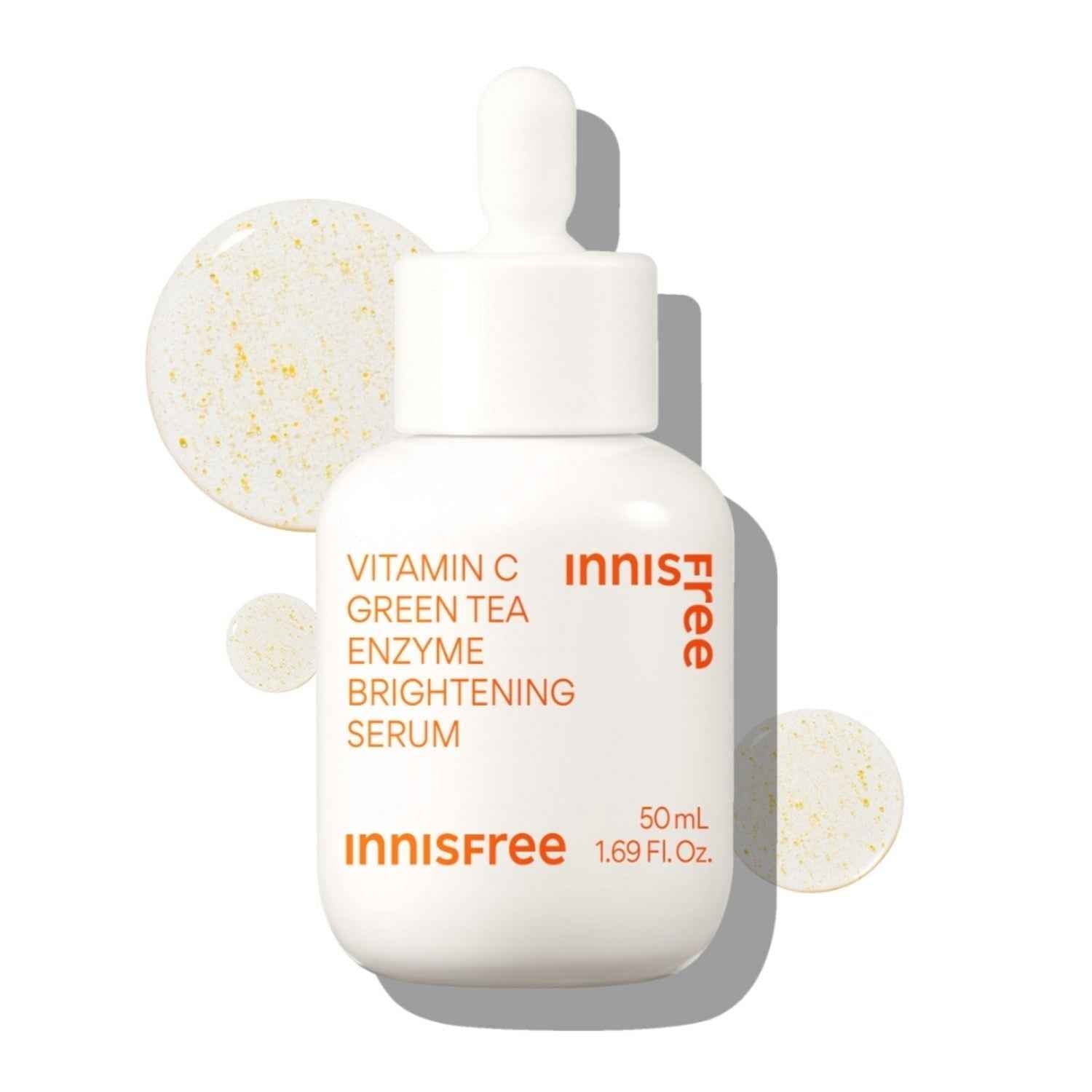 Green Tea Enzyme Vitamin C Brightening Serum 50ml, Innisfree Innisfree Brightening Serum