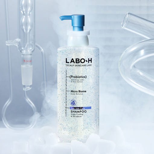 Hair Loss Care Scalp Cooling & No Sebum Shampoo 400ml, LABO-H LABO-H Shampoo