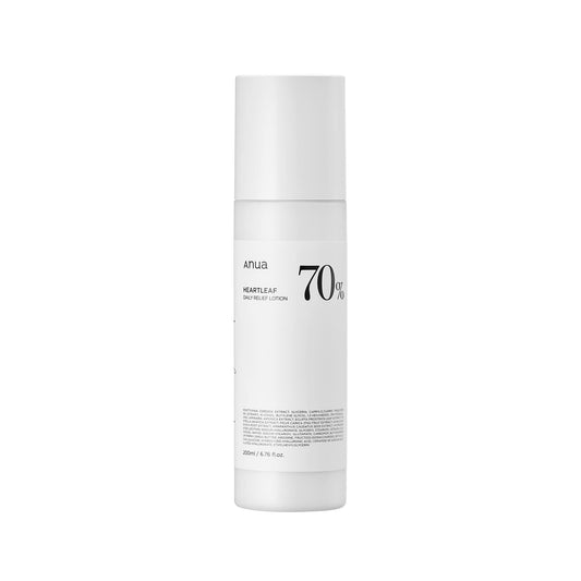 HEARTLEAF 70% DAILY RELIEF LOTION 200ml, Anua Anua Face Lotion