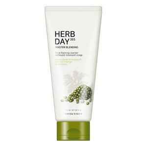 Herb Day 365 Master Blending Facial Foaming Cleanser 170ml #Mungbean & Mugwort, THE FACE SHOP