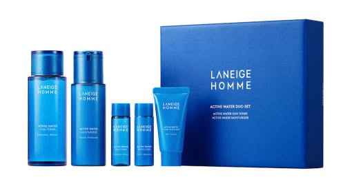 HOMME Active Water Duo Set, Laneige Laneige Skincare Set for Men
