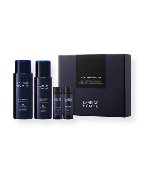 HOMME Blue Energy EX Duo Set, Laneige Laneige Skincare Set for Men