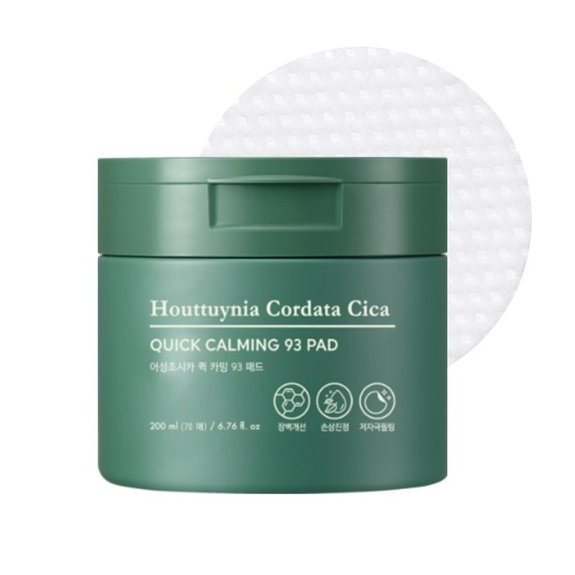 Houttuynia Cordata Cica Quick Calming Pad 70g, TONYMOLY TONYMOLY Toner Pad