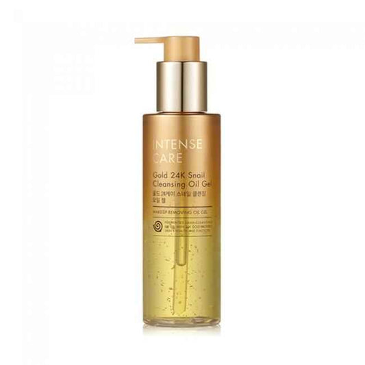 Intense Care Gold 24k Snail Cleansing Oil Gel 190ml, TONYMOLY TONYMOLY Cleansing Oil