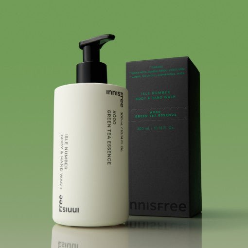 Isle Number Body & Hand Wash 300ml #Green Tea Essence, innisfree innisfree Body Wash