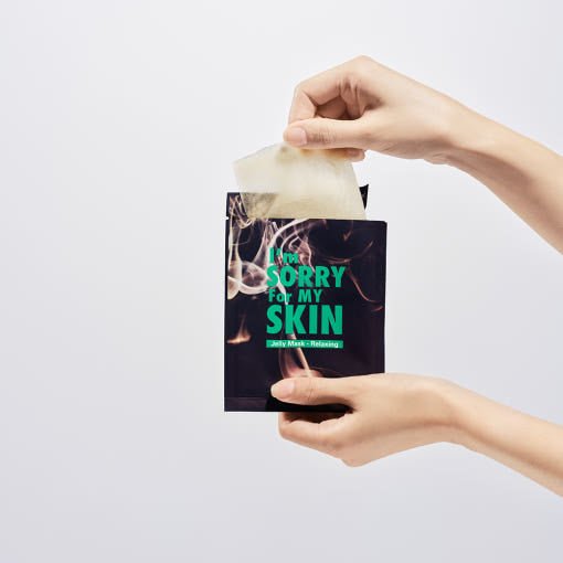 Jelly Mask 33g*10ea #Relaxing, I'm Sorry For My Skin I'm Sorry For My Skin Facial Mask