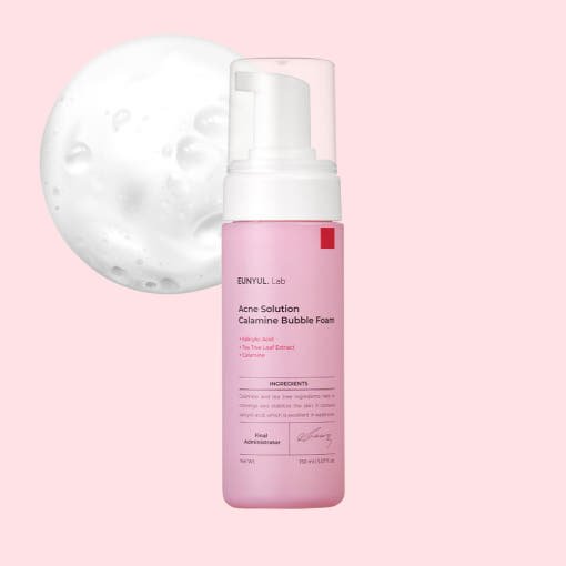 Lab Acne Solution Calamine Bubble Foam 150ml, EUNYUL EUNYUL Cleansing Foam