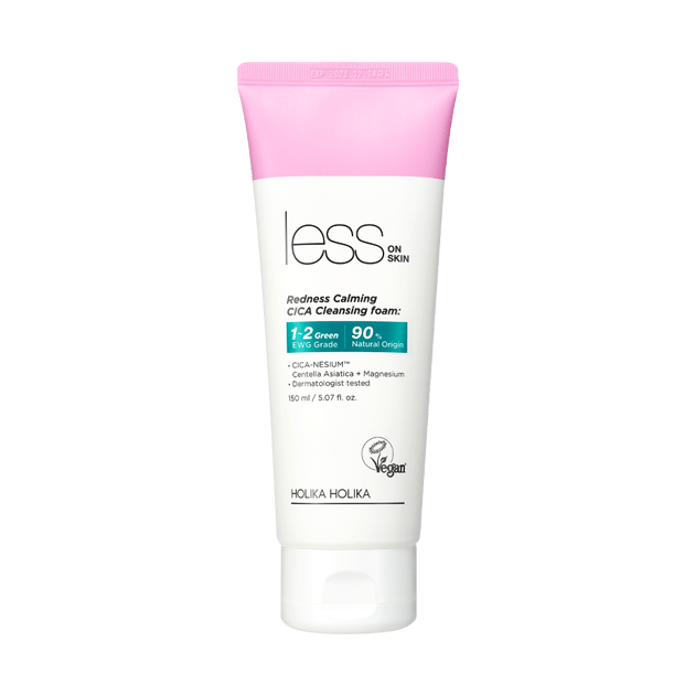 Less On Skin Redness Calming Cica Cleansing Foam 100ml, HOLIKA HOLIKA HOLIKA HOLIKA Cleansing Foam