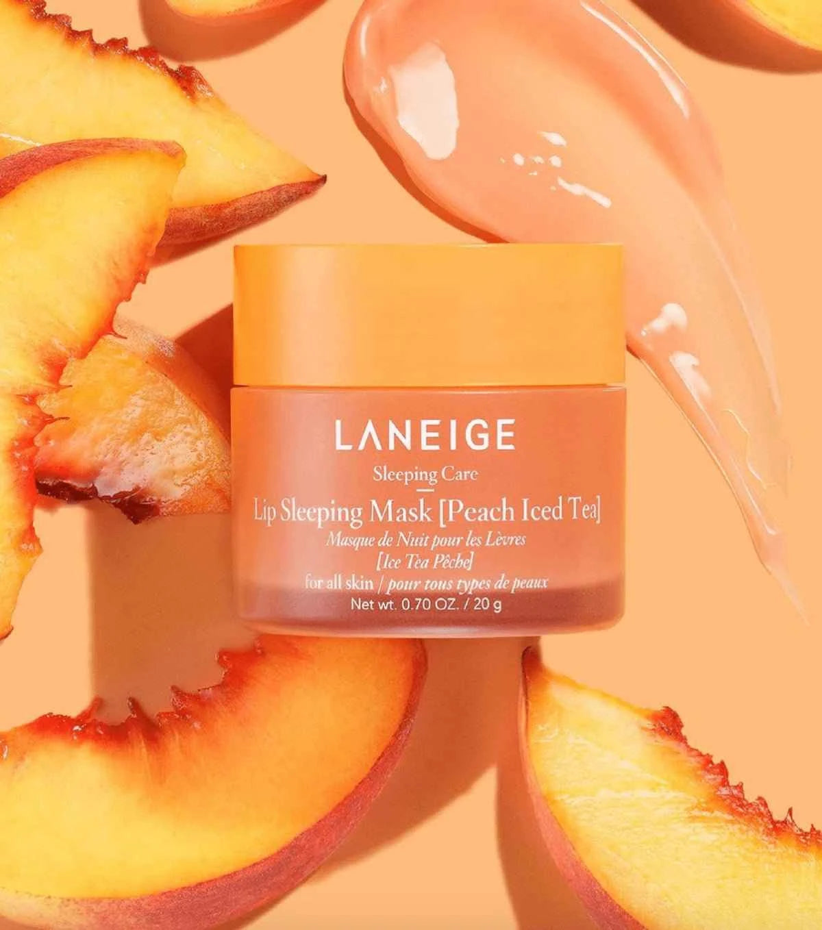 Lip Sleeping Mask EX 20ml #Peach Iced Tea, Laneige