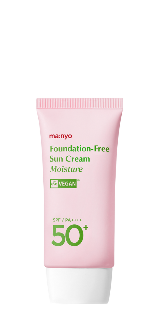 ma:nyo Foundation-Free Sun Cream Moisture 50ml SPF50+ PA++++, Manyo Factory Manyo Factory Sunscreen